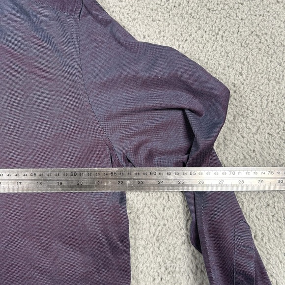 Eton Contemporary Shirt Mens XL‎ Purple Long Sleeve Button Down Dress Party - Picture 5 of 7